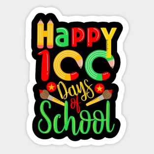 Happy 100 days of school Sticker